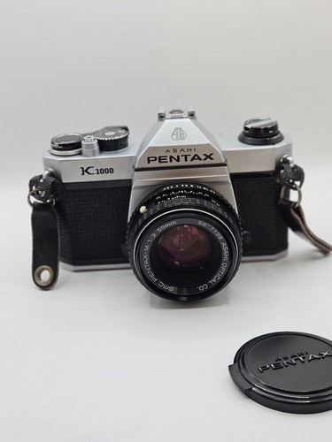 Asahi pentax k1000 fotocamera - asahi,