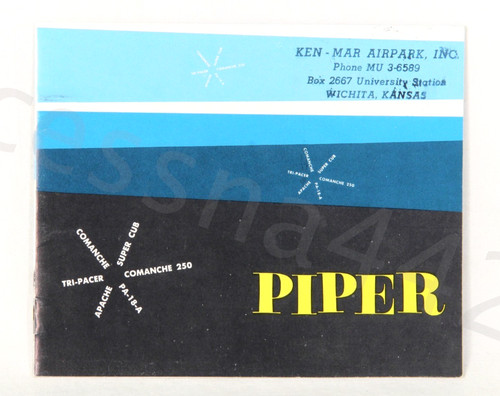 Piper factory vintage 1958 - factory,