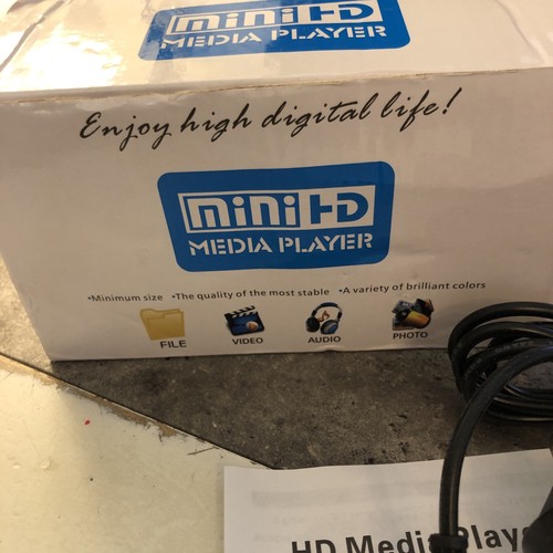 Lettore multimediale hdmi nero - hdmi,