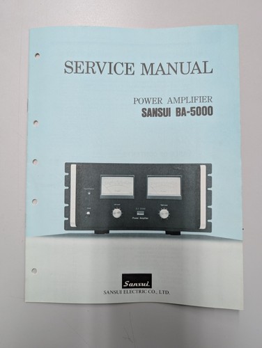 Sansui 5000 amplificatore - sansui,