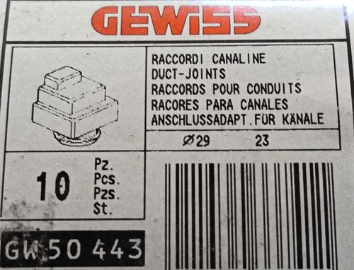 Kit pezzi raccordo canalina - pezzi,