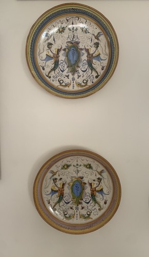 Coppia piatti antichi
