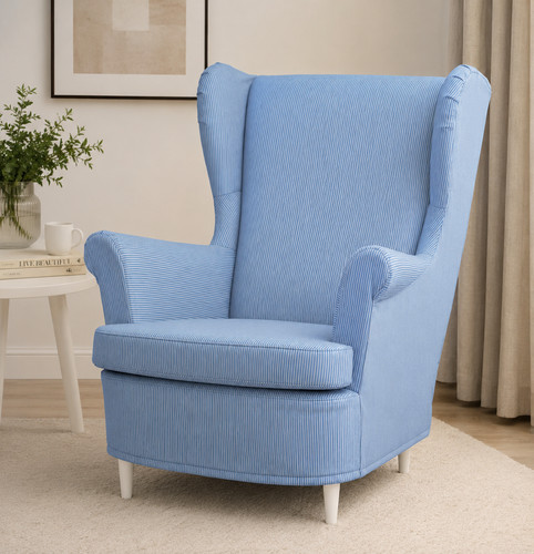 Ikea strandmon slipcover per - ikea,