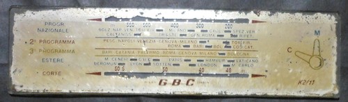 Scala parlante per radio