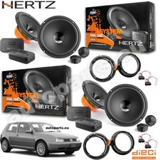Kit 8 Casse Altoparlanti Hertz Anteriori e Posteriori per Volkswagen Golf IV (4)