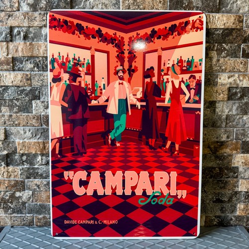 Insegna vintage campari - insegna,