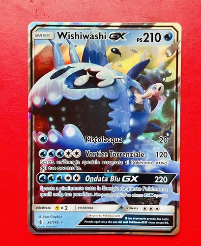 Lotto carte pokemon wishiwashi - lotto,