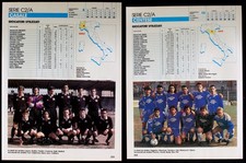 CALCIO POSTER CASALE/CENTESE SERIE C2/A 1992-1993 GUERIN SPORTIVO VINTAGE