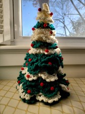 Alberi di Natale all'uncinetto