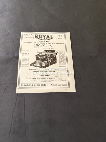 1912 royal typewriter - 1912,