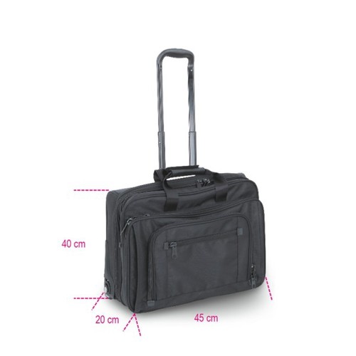 Trolley borsone tessuto - in,