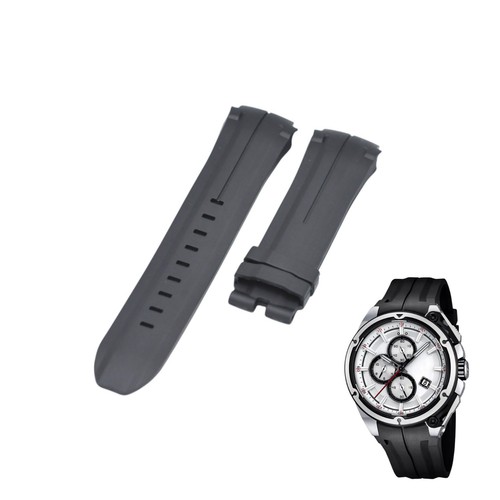 Cinturino gomma nero chrono - in,