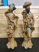 Coppia di sculture orientali