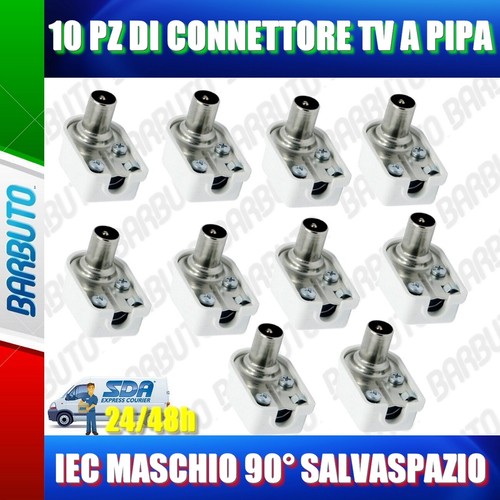 Connettori tv a pipa - 10,