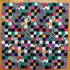 Missoni 100% seta Foulard Albisetti Como Italy Silk 41 x 41 Cm 