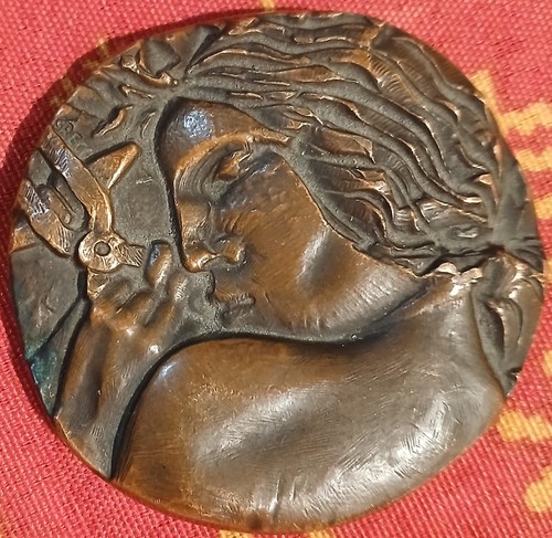 Medaglia bronzo stefano - bronzo,