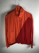 Adidas Jogging Giacca a Vento K-Way Arancione Rosso M Donna Women Jacket