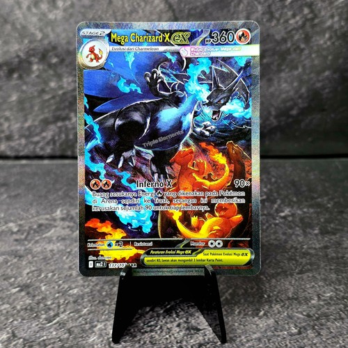 Carta pokemon mega - carta,