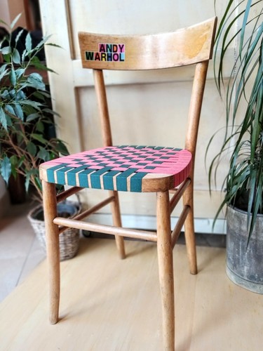 Sedia vintage legno andy - sedia,