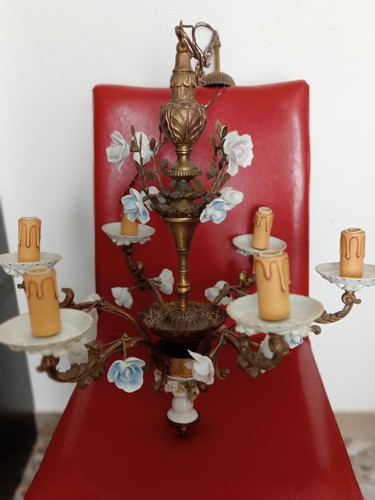 Capodimonte lampadario - , in