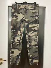 Pantaloni Terranova Colore Mimetico Taglia S Modello Diritto Elasticizzato Molle
