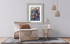 Litografia Ibrahim Kodra a tiratura limitata. Opera Certificata.