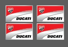 Set n.4 adesivi DUCATI Corse