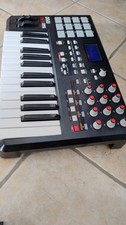 Akai Mpk 25 Tastiera midi usb Controller Nero Fader Pad Bank