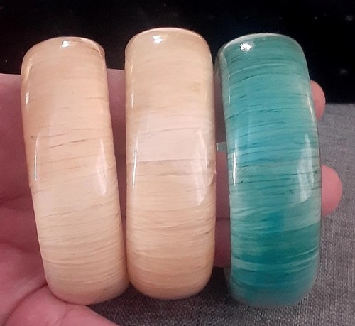 Bracciale trio vintage lucite - vintage.,