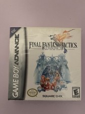 Final Fantasy Tactics Nintendo Game Boy Advance GBA -  NTSC US
