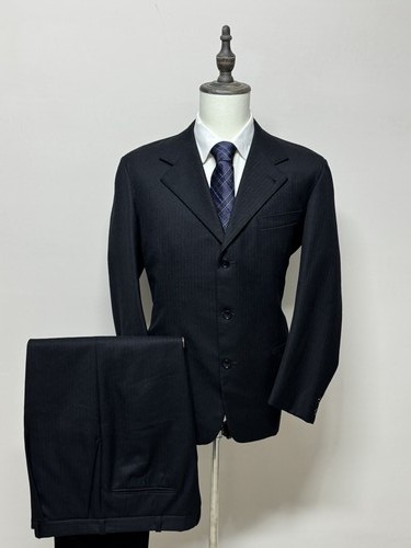 Crippa abito uomo gessato blu - crippa,