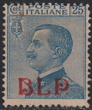 1921 - Michetti c. 25 azzurro