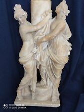 Gruppo Scultoreo in alabastro Neoclassico Della Seconda Metà Del XVIII ° Secolo 