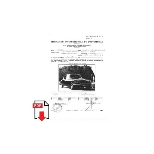 1973 citroen série ds - citroen, (ds