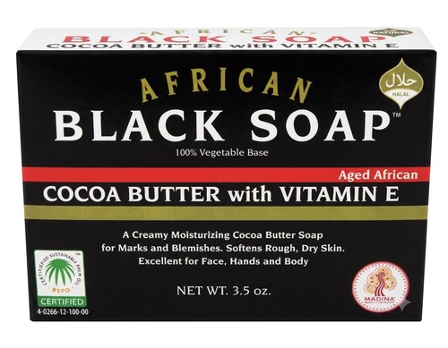 Madina sapone nero africano - sapone,