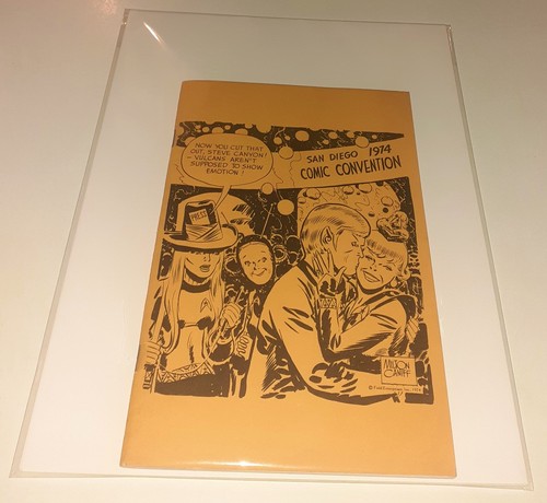 San diego comicon 1974 rare - comicon,