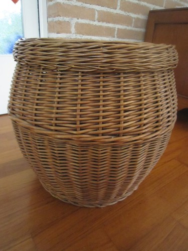 Cesto con coperchio vintage - cesto,