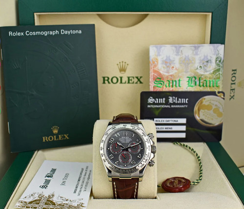 Rolex 18kt white gold - 18kt, daytona