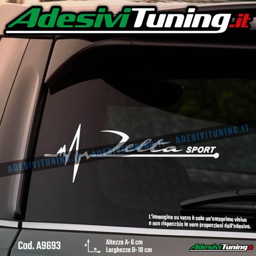 Adesivo lancia delta sport - adesivo,