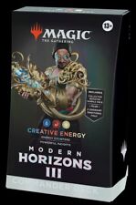 Magic Commander Deck "Creative Energy" Modern Horizon III 3 English Jeskai Color