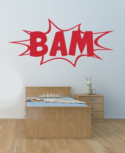 Citazione bam adesivo - adesivo, murale