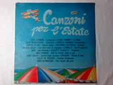 LP CANZONI PER L'ESTATE FIORELLA MANNOIA RICCARDO COCCIANTE AIDA COOPER SCIALPI