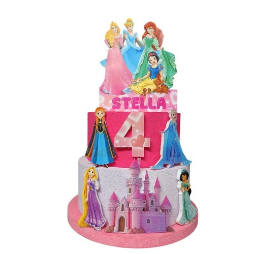 Torta scenografica principesse - scenografica,