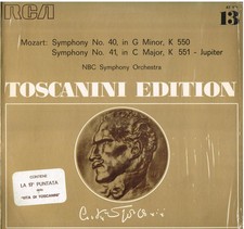 Toscanini Edition 13: Mozart-