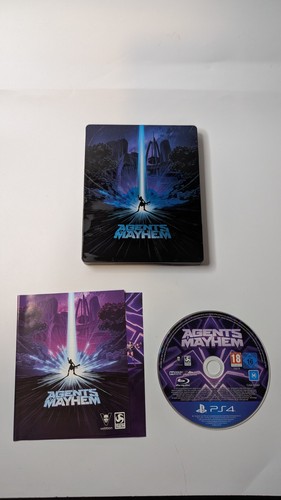 Agents mayhem steelbook - agents,