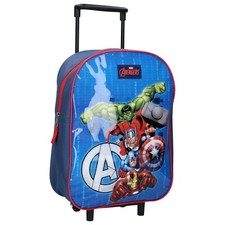 Zaino scuola trolley Avengers da bambino elementari con ruote da bimbo 39x30x13