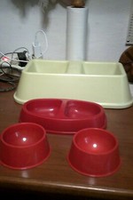 lotto 4 ciotole x cani e gatti leggi..