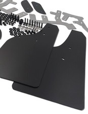 RallyflapZ | Parafanghi adatti per Ford Fiesta Mk7.5 ST180 ST200 nero 3,2 mm PVC * lucido