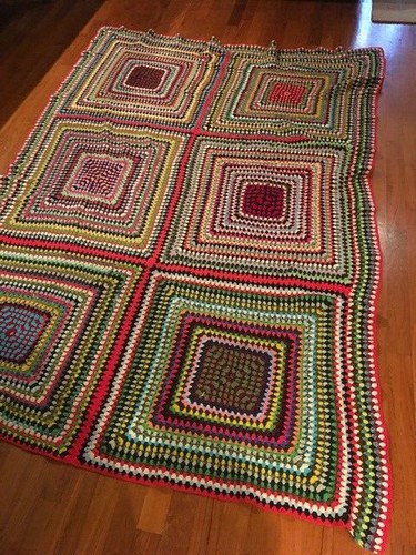 Coperta fatta mano della - a,