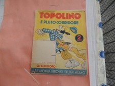 Mondadori GLI Albi D'Oro 1938 N.13 Topolino e Pluto corridore